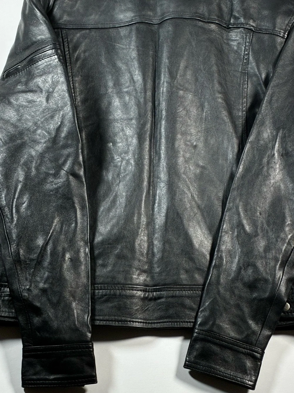 Laverapelle Men's Black Lambskin Leather Zip Jacket
